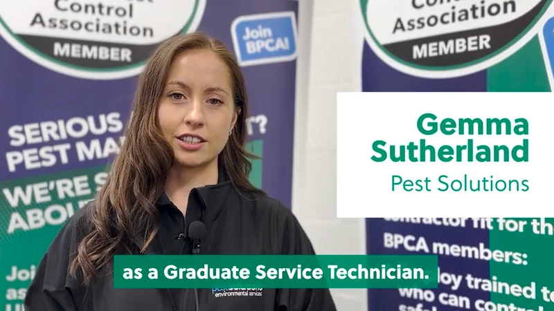 Talking careers in pest management with Gemma Sutherland