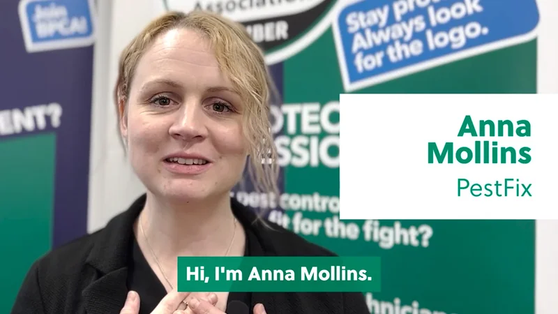 Talking careers in pest management with Anna Mollins