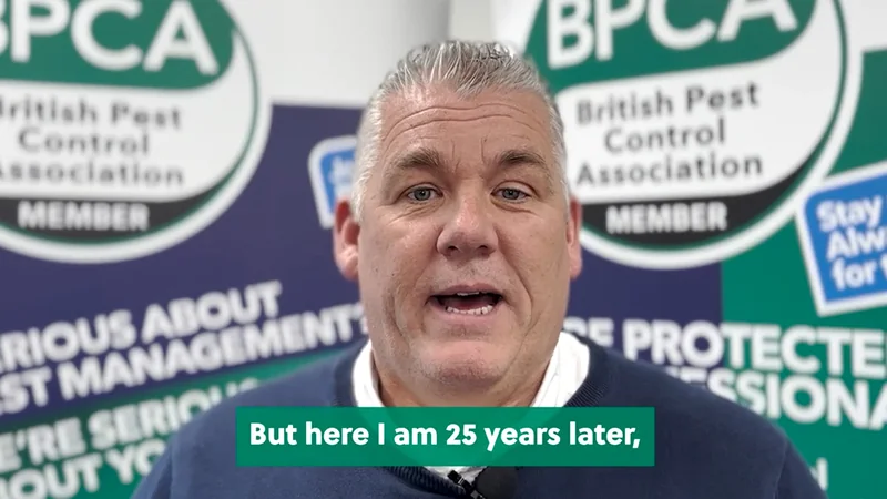 Talking careers in pest management with Ian Adamson