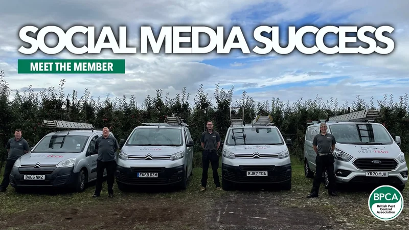 Social media success for pest companies